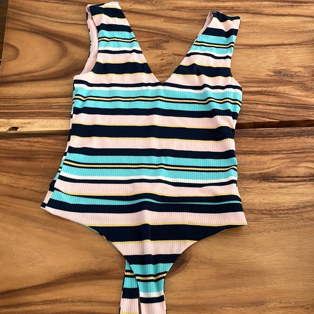 Size small striped bodysuit